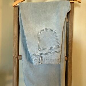 SHEIN Light Blue Flare & Wide Leg Jeans